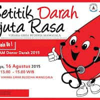 Pamflet untuk acara national english. Contoh Poster Kegiatan Donor Darah