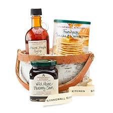 Gift the host a delicious breakfast basket from this specialty food company, which has been around for more than 30 years. Stonewall Kitchen Breakfast Baskets And Sets Thatsweetgift