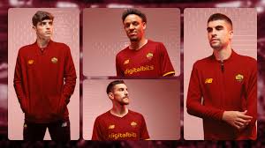 Broadcast your unrivaled dedication to your club with an as roma jersey for men, women and youth including the. New Balance Launch As Roma S 21 22 Home Kit