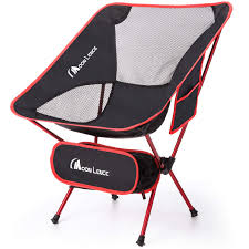 Moon Lence Outdoor Ultralight Portable Folding Chairs With Carry Bag Heavy Duty 242lbs Capacity Camping In 2020 Backpacking Chair Portable Camping Chair Camping Chairs