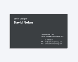 Sign up to our newsletter for all the latest product news! Business Cards Name Cards Printing In Au Ozstickerprinting
