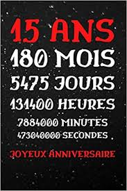 15 Ans Joyeux Anniversaire Idee Cadeau Original Anniversaire 15 Ans Journal Intime Pour Ado Fille Et Garcon Carnet De Note Ligne Drole Humour Anniversaire Publishinig Anna Amazon Fr Livres