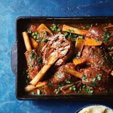 Mediterranean lamb shanks recipe nyt cooking from static01.nyt.com add to the dutch oven or pan with the chopped vegetables. Lamb Shank 9 Recipes Woolworths