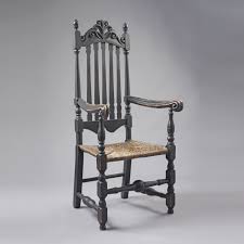 William And Mary Banister Back Chair Google Search Colonial America Pinterest