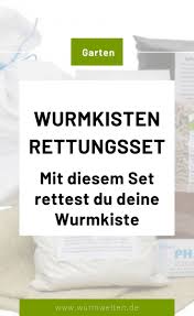 Wurmkisten Starter Set Wurmkiste Wurmkompost Wurmfarm