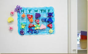 Under The Sea Magnetic Chore Chart Craft Project Ideas