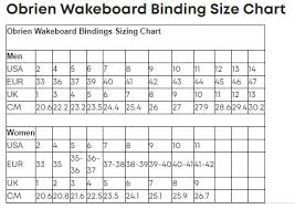 obrien open toe series clutch wakeboard bindings 2019