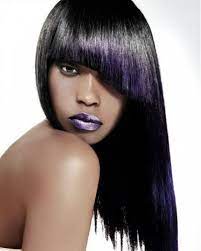 Asymmetric Long Bob Hair Styles Straight Hairstyles Relaxed Hair