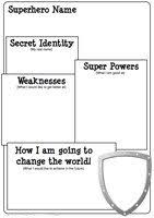 Transition Superhero Profile Superhero Lesson Plans Superhero Lessons Superhero Classroom