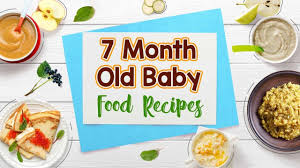7 Months Old Baby Food Chart Along With Recipes