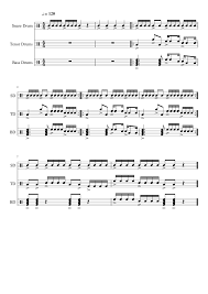 How do you write a drum roll? Drum Cadence Use In Parades Please Read The Description Sheet Music For Snare Drum Bass Drum Tenor Drum Percussion Trio Download And Print In Pdf Or Midi Free Sheet Music
