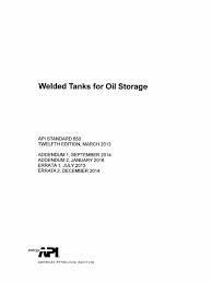 Although each tank must be independent and fully isolatable from. Api 650 Pdf