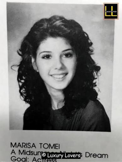 Marissa Tomei's yearbook photo in 1982 This 1982 yearbook photo captures a teenage Marisa Tomei years before she became one of Hollywood's most respected actresses. Born in Brooklyn in 1964, Tomei grew