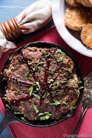 This will definitely be a new staple for future dinners. Easy Skillet Meatloaf Recipe Amish Wagon Wheel Skillet Meatloaf