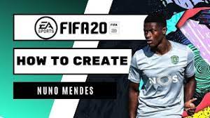 He is 18 years old from portugal and playing for . How To Create Nuno Mendes Fifa 20 Lookalike For Pro Clubs Youtube