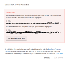 Check spelling or type a new query. After Google Play App Signing Getting Error While Publish App On Play Store Stack Overflow