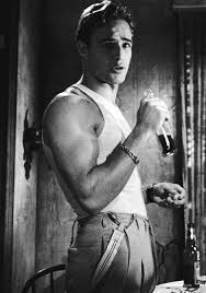 Marlon Brando As Stanley In The Classic A Streetcar Named Desire One Of His Great Performances R D Marlon Brando Streetcar Named Desire Marlon