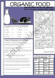 All living organisms in the world can be classified as either an autotroph or heterotroph. Organic Food B W Version With Answer Key Esl Worksheet By Nechi