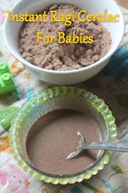Instant Ragi Ceralac Recipe No Cook Finger Millet Cereal For Babies Yummy Tummy Baby Food Recipes Recipes Baby Cereal
