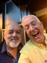 I'm so glad I came into @TrocaderoR for my Sunday dinner, cos I bumped into  a fabulous guy I used to work with in the Pink Elephant niteclub 40 years  ago. John