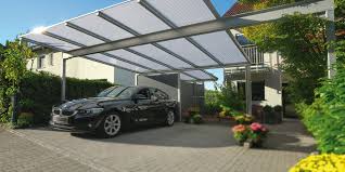 We have durable, portable metal carports for sale at great prices. A Plexiglas Carport Roof Protects Against Hail Rain And Heat Plexiglas