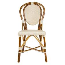 Cream Mediterranean Bistro Chair B Bistro Chairs Mediterranean Decor Patio Furnishings