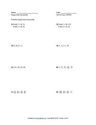Some of the worksheets for this concept are gina wilson all things algebra 2013 answers, name unit 5 systems of equations inequalities bell, gina wilson unit 8 quadratic equation answers pdf, gina wilson all things algebra 2015, graphing vs substitution work by gina wilson pdf, lets practice. Assignment 12 Slope From Two Points And Tables Answer Sheet