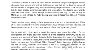 Script Of Graduation Ceremonies For Emcee Docx Graduation Ceremony Graduation Class Ceremony