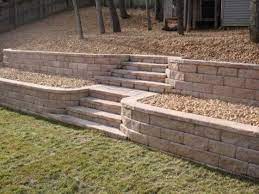 Retaining Wall Stairs Ideas Landscaping Retaining Walls Backyard Retaining Walls Garden Retaining Wall