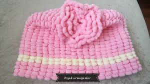 Alize Baby Set Marifetli Ip Ponponlu Ip Dut Ipi Ile Yapilanlar Orgu Battaniyeler Hediyeler
