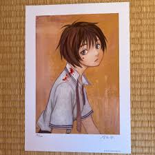 メルカリ 羊のうた 八重樫葉 冬目景 アートグラフ 保証書付 シリアルナンバー 直筆サイン キャラクターグッズ 50 000 中古や未使用のフリマ