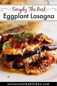 This Eggplant Lasagna Is Absolutely Cheesy And Rich In Flavor With Layers Of Eggplant Meat Sauce And In 2020 Lasagna Recipe Eggplant Lasagna Vegetarian Recipes Dinner