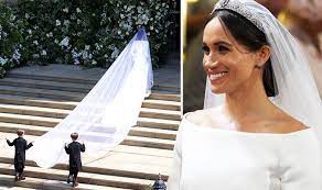 Snapchat a stylized letter f. Meghan Markle Dress Designer All The Special Hidden Details Of Clare Waight Keller Gown Royal News Express Co Uk