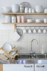 A Sunny Day In Our Kitchen Kitchen Wall Shelves Home Decor Trends Open Kitchen Shelves