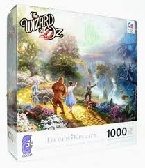 Maybe you would like to learn more about one of these? Thomas Kinkade The Wizard Of Oz 1000 Piece Jigsaw Puzzle Thomas Kinkade Wizard Of Oz City Puzzle