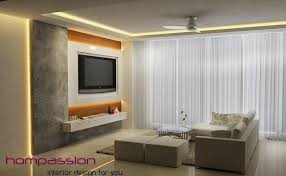 And aesthetically done interior decoration, the beauty of this room lies in its simplicity. Tv Wall For A Living Room Hompassion
