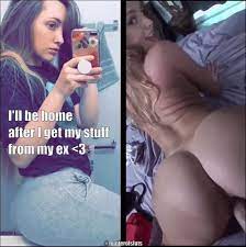 Cheating Sluts: Text from girlfriend: Getting the rest of my stuff at my ex-boyfriend's  house. Be home soon <3 - Porn GIF Video | nebyda.com