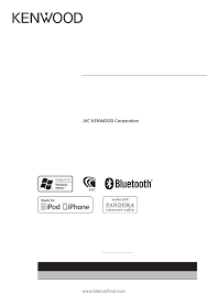 This is how to complete the task of pairing a bluetooth phone to a kenwood or excelon model stereo receiver. Kenwood Kdc X696 Instruction Manual