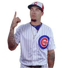 Javier báez is the millennial mark lemke, a utility infielder on a great team who was largely unknown to casual fans before he showed up in the nlds and erased all words from the english dictionary except. Javy Baez Gifs Get The Best Gif On Giphy