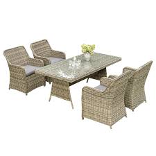 Gartenessgruppe Riviera 5 Teilig Polyrattan Glas Merxx Moebel Liebe Com Gartenmobel Gartenmobel Sets Aussenmobel