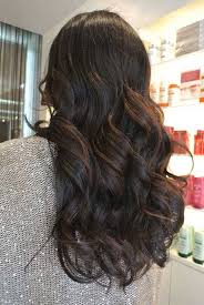 Chocolate Balayage Highlights On Black Curls With Images Black Hair Balayage Balayage Hair Hair Styles