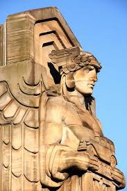 Mercury Art Deco Sculpture Art Deco Architecture Art Deco