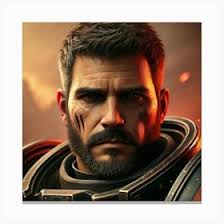 Converted Image General Torvik Ashborn Art Print