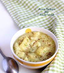 Aloo Sabzi Recipe For Vrat Fast Farali Alu Sabji Werecipes Recipe Recipes Potato Curry Sabzi Recipe
