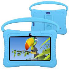 Kids Tablet 7 Inch Android 9 0 Tablet For Kids 2gb 32gb Kid Mode Pre Installed Wifi Android Tablet Kid Proof Case Walmart Com Walmart Com