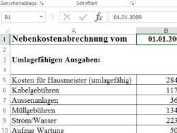 Der korrekte ausdruck für die abrechnung bei wohnimmobilien heißt übrigens betriebskostenabrechnung. Nebenkostenabrechnung Muster Vorlage Fur Excel Download Chip