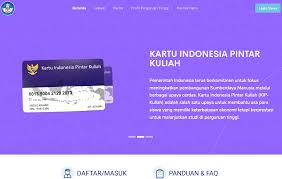 Kartu indonesia pintar kuliah (kip kuliah) merupakan salah satu bantuan bagi para siswa yang memiliki keterbatasan ekonomi namun berprestasi untuk tetap bisa melanjutkan hal tersebut tertera dalam pedoman pendaftaran kartu indonesia pintar kuliah (kip kuliah) yang dirilis dalam laman. Cara Pendaftaran Online Kip Kuliah Kemdikbud Go Id 2021 2022 Pendaftaran Net 2021 2022