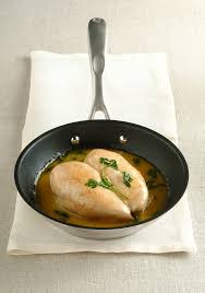 Scaloppine di pollo al vino bianco. Petto Di Pollo Glassato Al Vino Bianco Sale Pepe