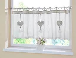 Fenstervorhang Scheibengardine Herzhanger Bistro Fenster Vorhang Halb Gardine Eur 10 80 Picclick De Scheibengardine Vorhange Gardinen