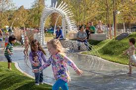 Klyde Warren Park The Office Of James Burnett Children Park Playground Design Urban Playground